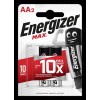 Элемент питания алкалиновый AA/LR6/316 Max BL2 (блист.2шт) Energizer E301532801