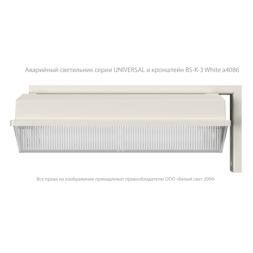Светильник аварийный BS-UNIVERSAL-10-L1-ELON 3000К Белый свет a25240