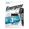 Элемент питания алкалиновый AA/LR6/316 Max Plus BL2 (блист.2шт) Energizer E301323102