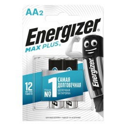 Элемент питания алкалиновый AA/LR6/316 Max Plus BL2 (блист.2шт) Energizer E301323102
