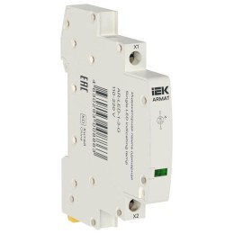 Лампа индикаторная одинарная LED 110-220В DC зел. ARMAT IEK AR-LED-1-3-G