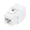 Вставка Keystone Jack RJ45 (8P8C) кат.5E KJ-RJ45-Cat.5e-180-Toolless 180град. без инструмента Toolle