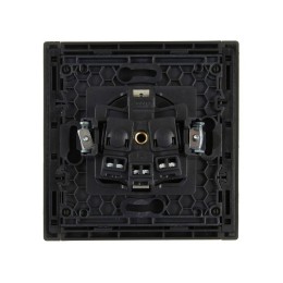 Розетка СП FORTE&PIANO FP316 16А с заземл. без защ. шторок винт. крепл. сер. IEK FP-R11-16-K03