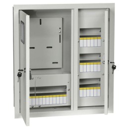 Корпус ЩУРв-3/30 TITAN 550х500х165мм IP31 метал. IEK MKM35-V-30-31-1-ZO