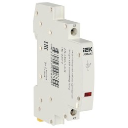 Лампа индикаторная одинарная LED 110-220В DC красн. ARMAT IEK AR-LED-1-3-R