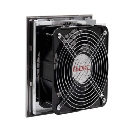 Вентилятор с фильтром ЭМС 480куб.м/ч 12В DC 255х255мм IP54 DKC R5MCV25012