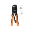Инструмент HT-2008AR обжимной для RJ45 RJ12 RJ11 (8P8C 6P6C 4P4C) проф. с храповым механизмом Hyperl
