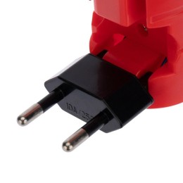 Фонарь аккумуляторный рабочий/поисковый COB 1.5Вт + 5Вт головн. + боков. свет боков. встроен. ЗУ евр