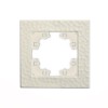 Рамка 1-м Афина фактурная слоновая кость (ivory) Universal A10053-I