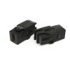Вставка KJ1-HDMI-AV18-BK формата Keystone Jack с прох. адапт. HDMI (Type A) 90 градусов ROHS черн. H