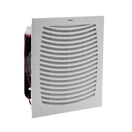 Вентилятор с фильтром ЭМС 480куб.м/ч 24В DC 255х255мм IP54 DKC R5MCV25024