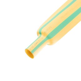 Трубка термоусадочная 35.0/17.5 1м желт./зел. Rexant 23-5008