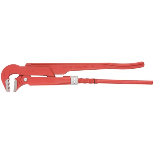 Ключ трубный газовый CrV Профи 90гр (тип L) 1дюйм FIT 70440