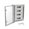 Корпус пластиковый распределительный ЩРН-60 IP65 прозр. дверь 600х400х200 Промрукав PR08.26505