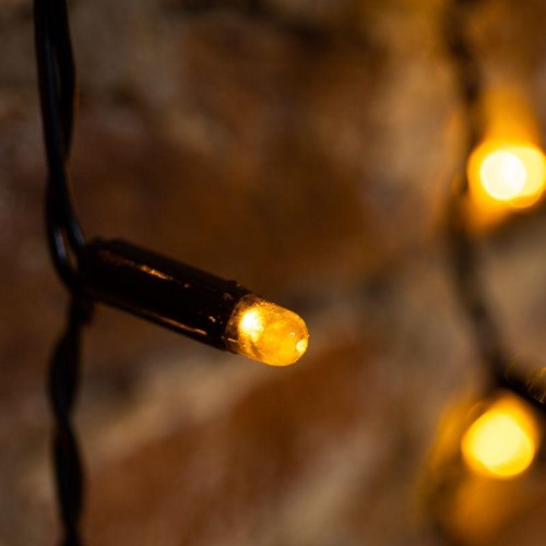 Гирлянда светодиодная "Светодиодный Дождь" 2х1.5м 360LED желт. 74Вт 230В IP65 постоян. свечение пров