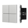 Панель кнопочная KNX-304-23-IN Silver (BUS Frameless) (IP20 металл) INTELLIGENT ARLIGHT 039662
