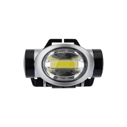 Фонарь налобный поворотный 3Вт 100% 50% пульсирующий бел.; 3хААА СОВ + зеркальный рассеиватель Rexan