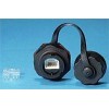 Модуль промышленный KJ-IE-8P8C-C6-180-BK Keystone Jack RJ45 (8P8C) IP67 кат.6 с защ. крышкой черн. H