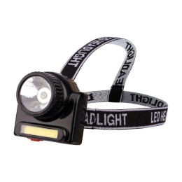 Фонарь аккумуляторный налобный поворотный направлен. + сфокусирован. свет встроен. ЗУ через съемн. к