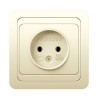 Розетка 1-м СП Classic 16А IP20 без заземл. крем. POWERMAN 1156515