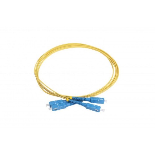 Патч-корд FC-D2-9-SC/UR-SC/UR-H-2M-LSZH-YL волоконно-оптический (шнур) SM 9/125 (OS2) SC/UPC-SC/UPC