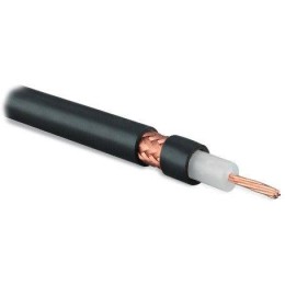 Кабель коаксиальный COAX-RG8-500 RG-8 50Ом жил. - 13 AWG (7х0.72мм) общ. d10.2мм PVC черн. (уп.500м)