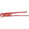 Ключ трубный газовый CrV Профи 90гр (тип L) 1.5дюйм FIT 70445