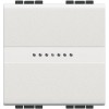 Переключатель промежуточный 1-кл. 2мод. СП LivingLight 16А IP20 Axial авт. клеммы бел. Leg BTC N4054