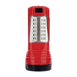 Прожектор поисковый с головным и боковым светом с солнечной батареей индикатор зарядки выносное заря