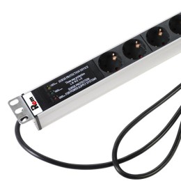 Блок распределения питания R-16-10S-10C13-FI-1420-3 10хSchuko 10хC13 16А базов. вертикал. Rem 136200