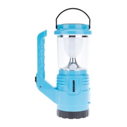 Фонарь аккумуляторный туристический/поисковый/кемпинговый головн. + боков. свет с Powerbank на солне