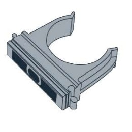 Держатель для труб (клипса) d20мм T-Plast 55.05.002.0002