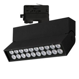 Arlight Светильник LGD-LOFT-TRACK-4TR-S170-20W Warm3000 (BK, 24 deg) (IP40 Металл, 3 года)