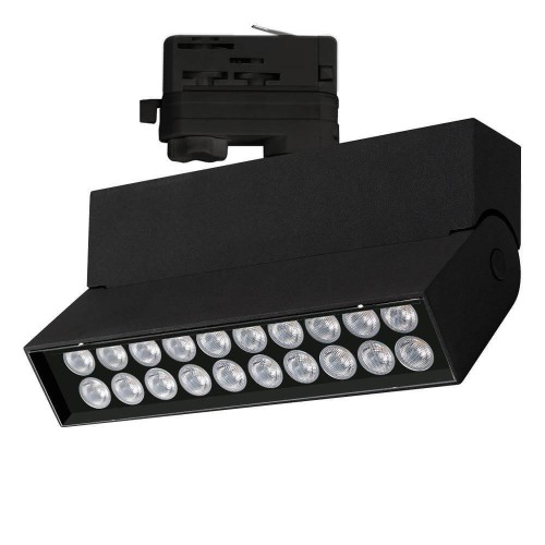 Arlight Светильник LGD-LOFT-TRACK-4TR-S170-20W Warm3000 (BK, 24 deg) (IP40 Металл, 3 года)