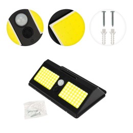 Светильник NEW AGE на солнечной батарее датчик движения; освещенности кнопка вкл/выкл герметичная фа