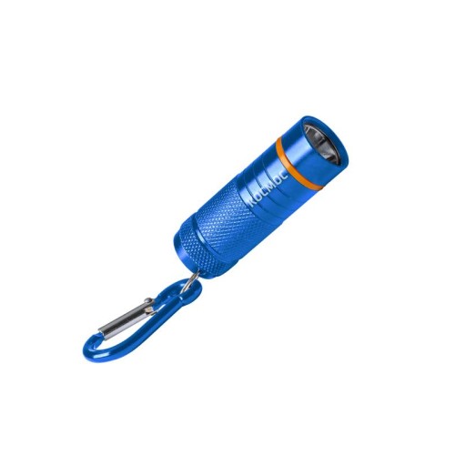 Фонарь брелок 1ВтLED 4xLR44 входят в комплект корпус анодир. алюм. карабин КОСМОС KOC205B