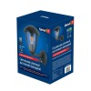 Светильник светодиодный уличный UUL-S81A 60W/E27 SENSOR IP54 BLACK под лампу Е27 с датчиком движения