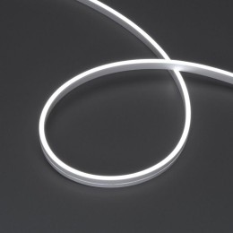 Лента светодиодная MOONLIGHT-SIDE-A168-4x10mm 24V White 6000К 7.2Вт/м IP65 wire x2 прямой вывод кабе