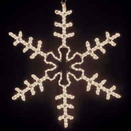 Фигура светодиодная "Большая снежинка" 95х95см 324LED тепл. бел. 40Вт 220-240В IP65 Neon-Night 501-3