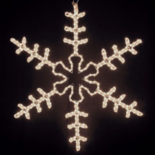 Фигура светодиодная "Большая снежинка" 95х95см 324LED тепл. бел. 40Вт 220-240В IP65 Neon-Night 501-3