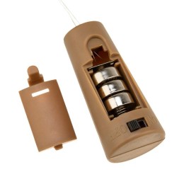 Гирлянда светодиодная "Роса" 2м 20LED мультиколор 0.1Вт IP20 с пробкой элементы питания 3хLR44 (в ко