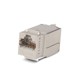 Вставка Keystone Jack RJ45 (8P8C) кат.6A KJNE-8P8C-C6a-90-SH-F-WH 110 IDC заделка с помощью NE-TOOL