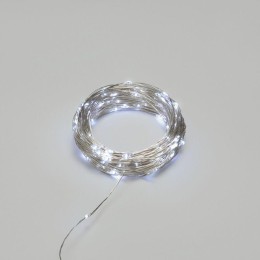 Гирлянда светодиодная "Роса" 30м 300LED бел. 3.6Вт IP44 с трансф. Neon-Night 303-215