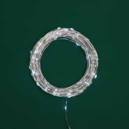 Гирлянда светодиодная "Роса" 30м 300LED бел. 3.6Вт IP44 с трансф. Neon-Night 303-215