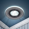ЭРА DK LD41 WH/BK Белый/черный Светильник декор cо светодиодной подсветкой MR16