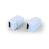 Вставка KJ1-HDMI-AL18-WH формата Keystone Jack с прох. адапт. HDMI (Type A) long body (29.7мм) ROHS