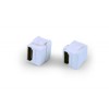 Вставка KJ1-HDMI-AS18-WH формата Keystone Jack с прох. адапт. HDMI (Type A) short body (18.2мм) ROHS
