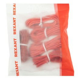 Набор автопровода "Ассорти" 0.50х5м/0.75х5м/1х3м/1.50х3м/2.50х2м красн. (уп.5шт) Rexant 01-6552