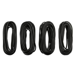Набор автопровода "Ассорти" 0.50х5м/0.75х5м/1.50х3м/2.50х2м черн. (уп.4шт) Rexant 01-6553