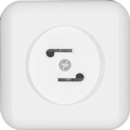 Розетка радиотрансляционная ОП Прима 30В 50-10000Гц бел. (опт. упак) SchE RPVA-B